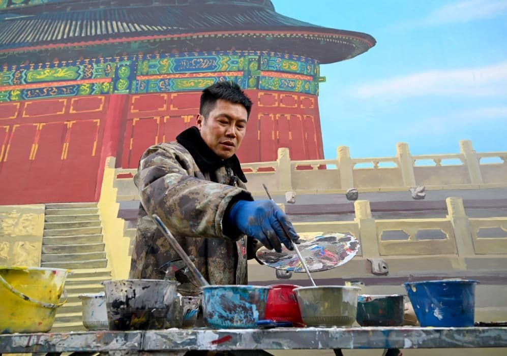 村里有个“画梦师”