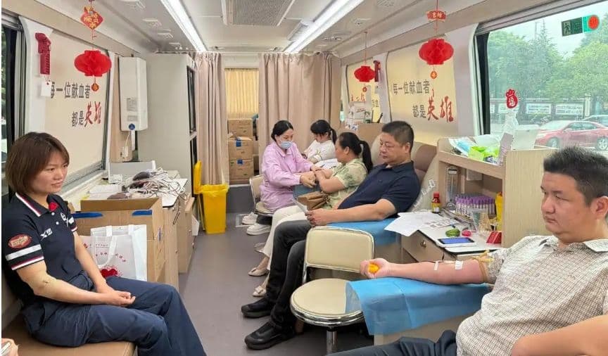 汇聚热血力量 彰显文明担当|新田县集中开展无偿献血活动