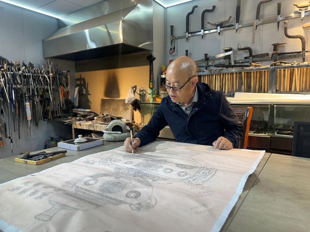 青海湟中银铜器:百年非遗成乡村发展新引擎