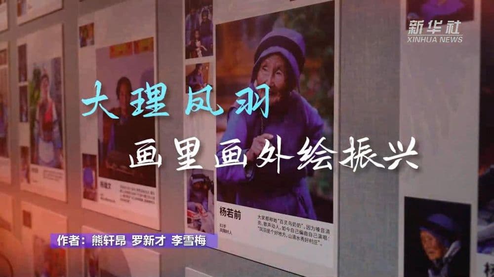 大理凤羽:画里画外绘振兴,让民族文化“活”在故事里